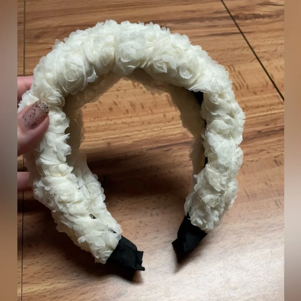 Thick Lace Braided Headband Unique Bargains Thick Braided Headbands Non-slip Fashion  main image 4
